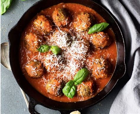 best-vegetarian-meatball-recipes-you-need-to-try-swirled image
