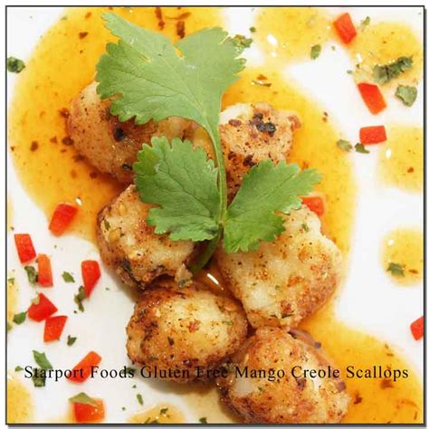 pan-fried-scallops-with-spicy-mango-creole-sauce image
