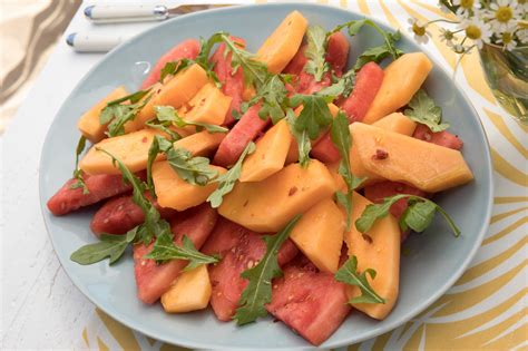 best-spicy-melon-salad-recipes-summer-food-network image