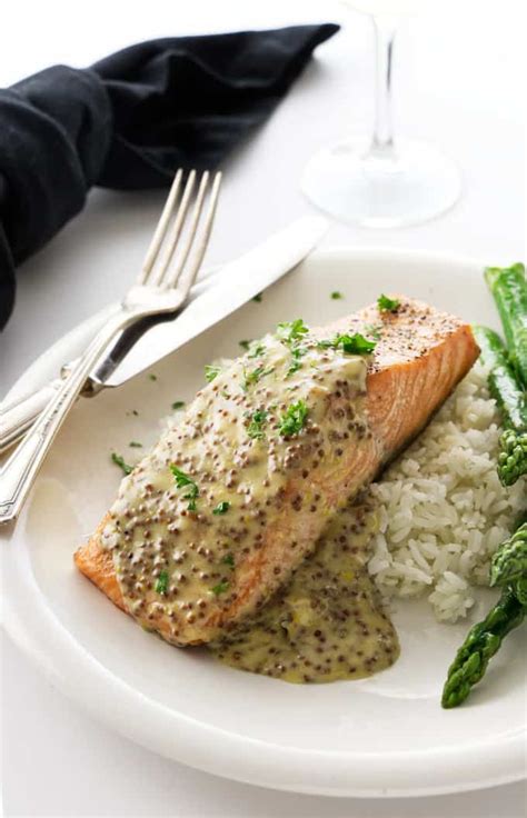 baked-salmon-with-mustard-sauce-savor-the-best image