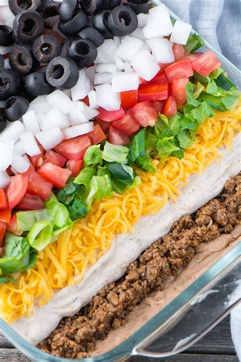 how-to-make-the-best-7-layer-dip-simple-revisions image