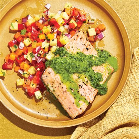 baked-trout-with-pineapple-pepper-salsa image