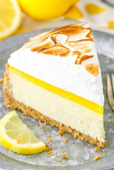 lemon-meringue-cheesecake-easy-homemade image