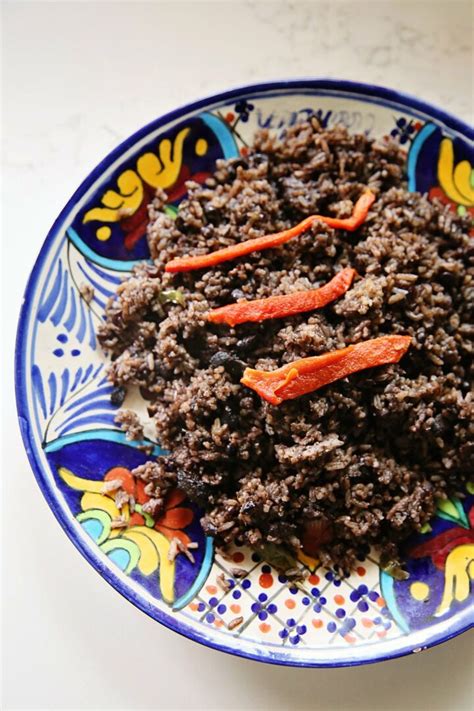cuban-arroz-congri-recipe-beans-and-rice image