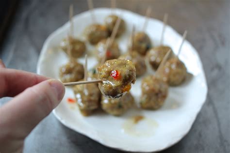turkey-party-meatballs-with-habanero-apricot-jelly image