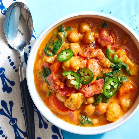 curried-chickpea-stew-eatingwell image