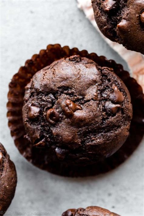 double-chocolate-muffins-sallys-baking-addiction image