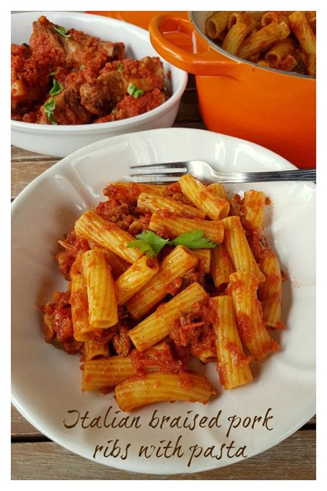 italian-braised-pork-ribs-with-pasta-the-pasta-project image