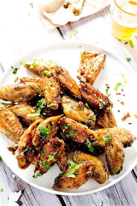 honey-garlic-chicken-wings-the-endless-meal image