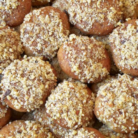 greek-honey-walnut-balls-melomakarona-christmas image