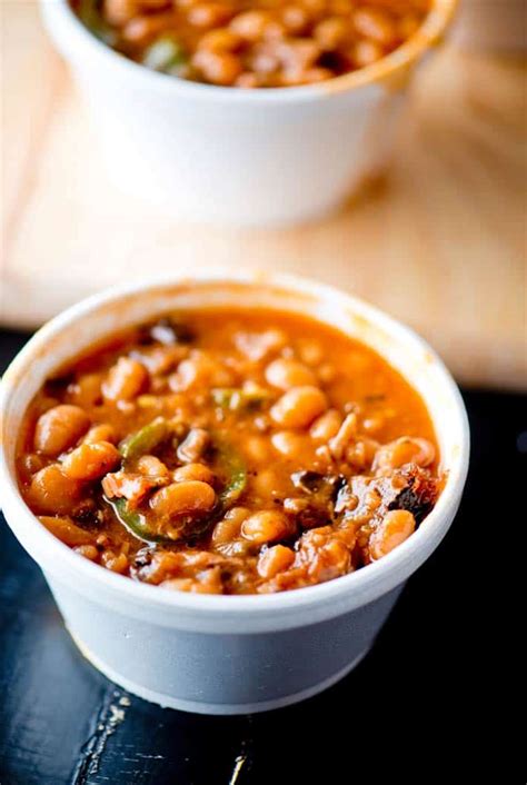 smoked-bbq-baked-beans-easy-southern-side-dish image