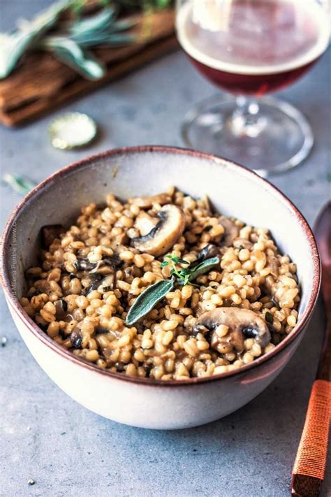 orzotto-creamy-barley-risotto-with-mushrooms-sage image