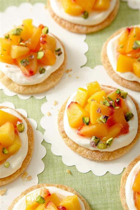 easy-mini-peach-tarts-recipe-tara-teaspoon image