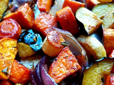 oven-roasted-root-vegetables-with-balsamic-glaze-give image