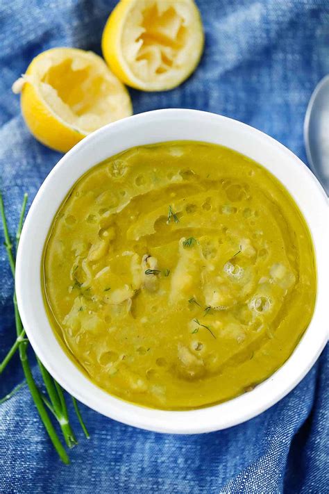 vegetarian-split-pea-soup-with-potatoes-lemon-dill image