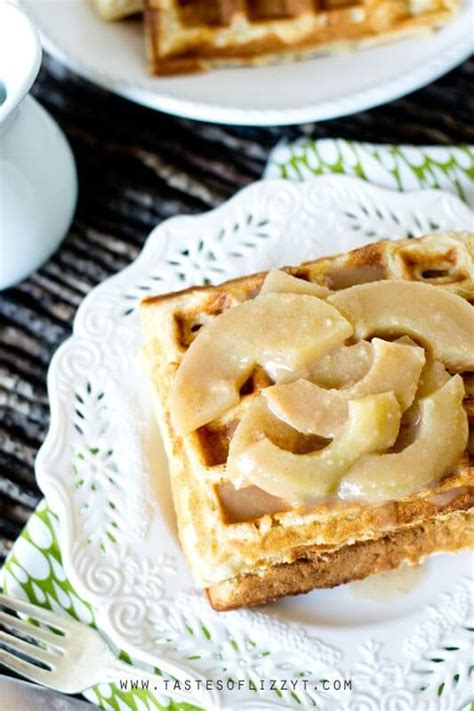apple-waffles-recipe-with-homemade-cinnamon image