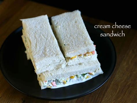 veg-cream-cheese-sandwich-recipe-hebbars-kitchen image