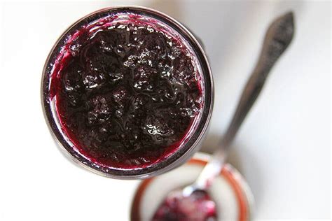blueberry-jam-with-lemon-and-thyme-saveur image