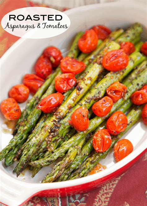 oven-roasted-asparagus-and-tomatoes-plain-chicken image
