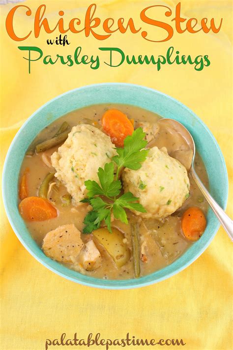 chicken-stew-with-parsley-dumplings-palatable-pastime image
