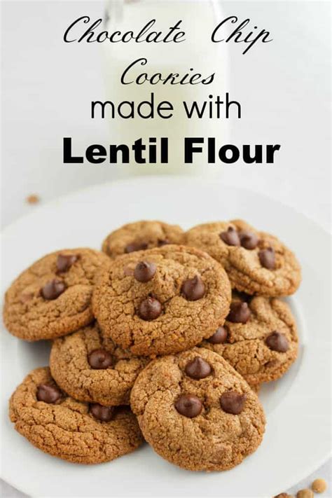 chocolate-chip-cookies-made-with-lentil-flour-the image