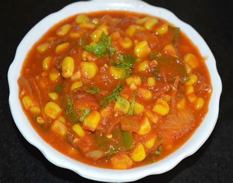 how-to-make-sweet-corn-capsicum-masala-curry image