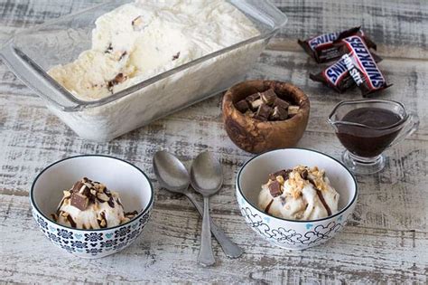 the-best-homemade-snickers-ice-cream-barbara image