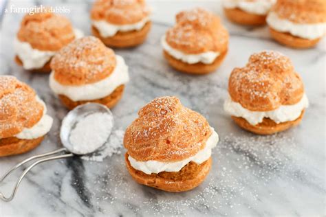 pumpkin-pie-cream-puffs-recipe-pumpkin-dessert image