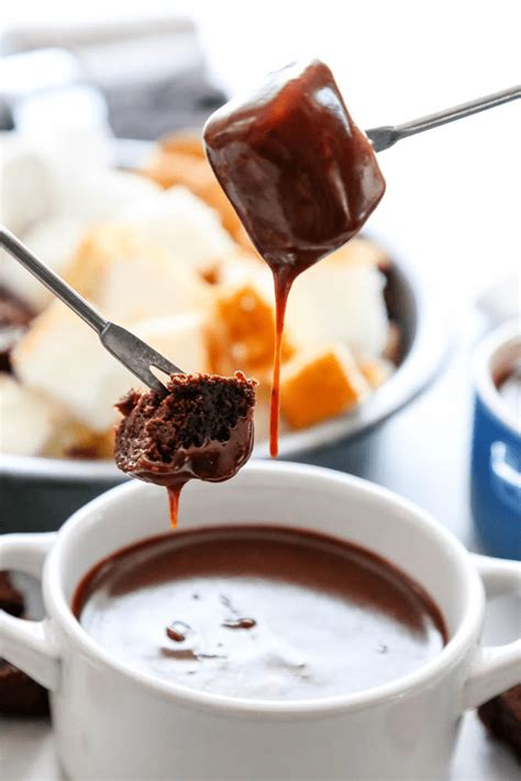chocolate-peanut-butter-fondue-dash-of-sanity image