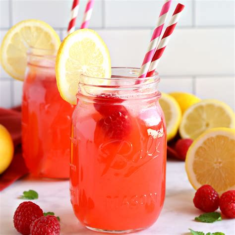 easy-healthy-raspberry-lemonade-the-busy-baker image