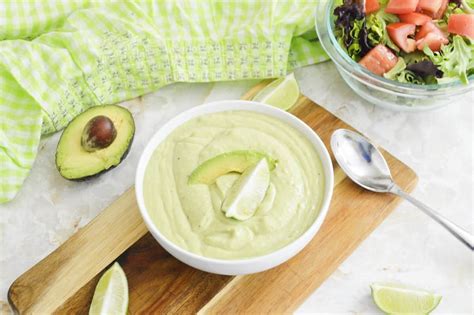 creamy-avocado-lime-ranch-dressing-healthy image