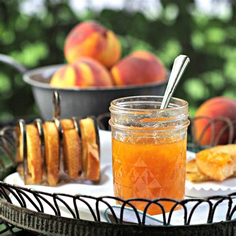 fresh-peach-jam-simply-sated image