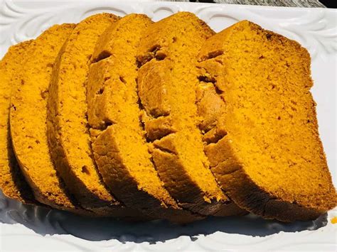 bread-machine-pumpkin-bread-easy-dessert image