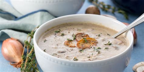 best-cream-of-mushroom-soup-recipe-delish image