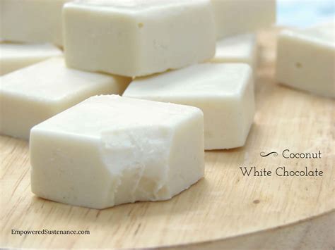 paleo-coconut-white-chocolate-fudge-empowered image