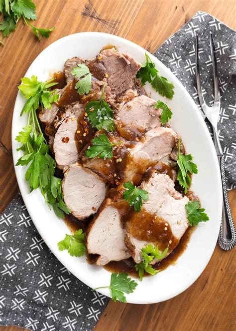 instant-pot-balsamic-pork-loin-roast-simply-happy-foodie image