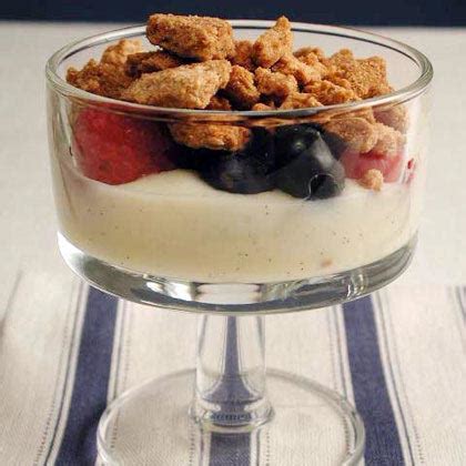 vanilla-custard-crumble-with-mixed-berries-recipe-myrecipes image