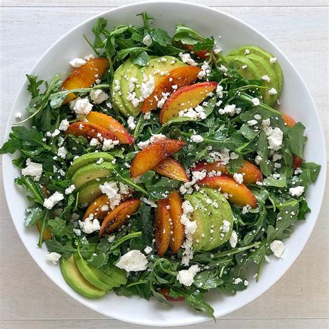 warm-nectarine-arugula-salad-off-script image