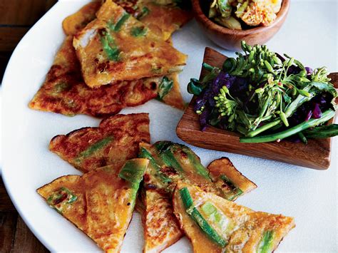 kimchi-pancakes-recipe-food-wine image