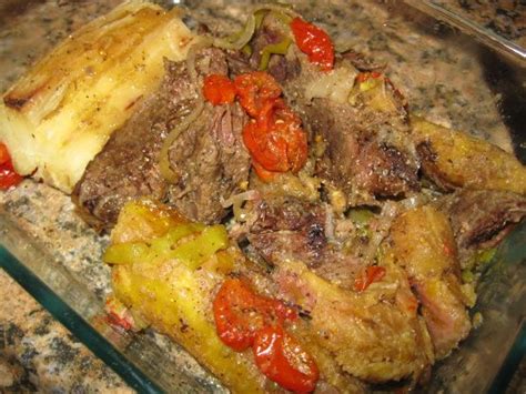 baho-beef-plantains-and-yuca-steamed-in-banana image
