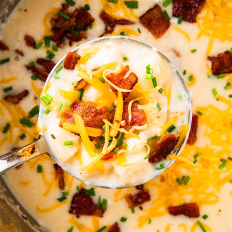 best-instant-pot-potato-soup-recipe-delish image