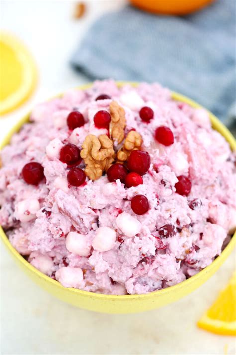 millionaire-cranberry-salad-video-sweet-and-savory image