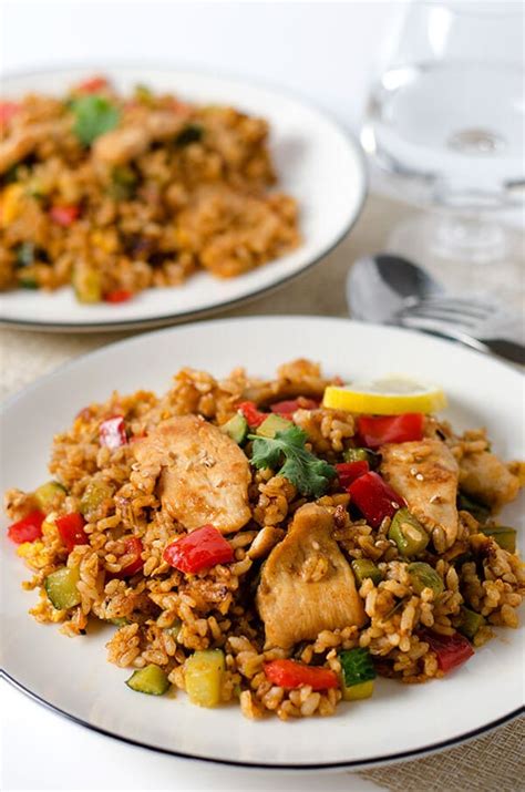 thai-curry-chicken-fried-rice-omnivores-cookbook image