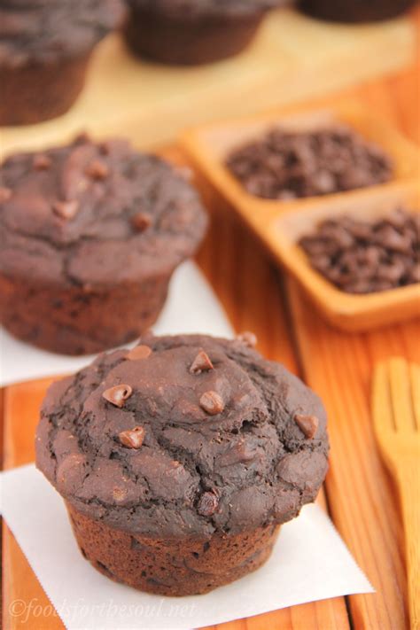 double-chocolate-muffins-sugar-free-amys-healthy image