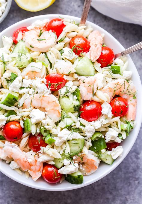 shrimp-orzo-salad-with-feta-and-herbs-recipe-runner image