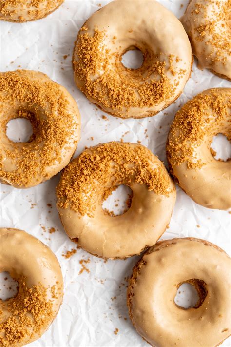 quick-easy-coffee-donuts-with-coffee-glaze-food image