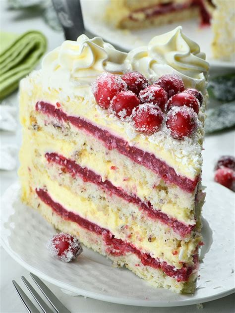 white-chocolate-cranberry-layered-cake image