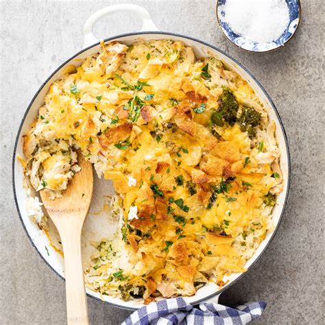 easy-broccoli-chicken-casserole-simply-delicious image