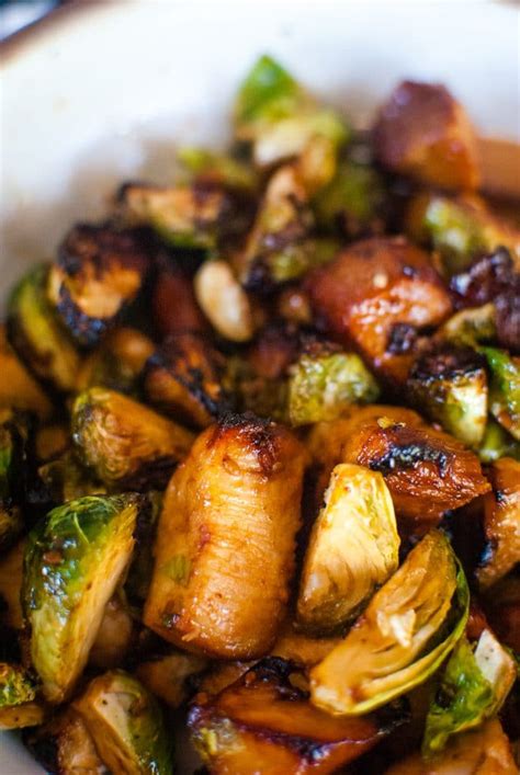 air-fryer-teriyaki-chicken-and-brussels-sprouts image