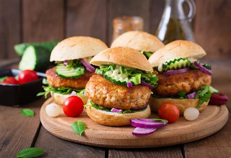 asian-style-turkey-burgers-with-pickled-cucumbers image